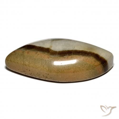 Jaspe Multicolore naturelle Fantaisie, 21.20 ct, Opaque