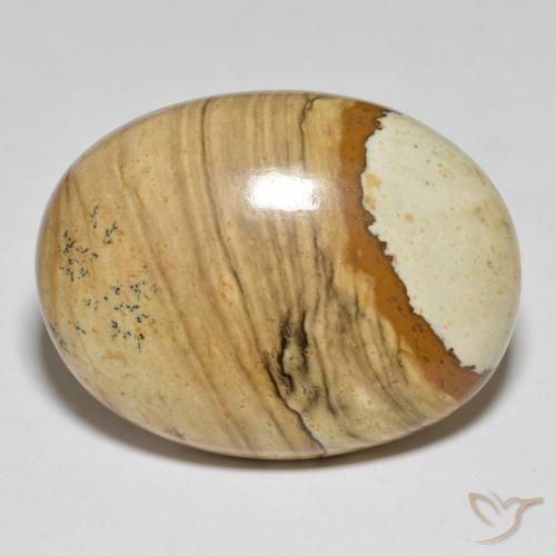 41.24ct Naturel Multicolore Jaspe, ovale, Opaque