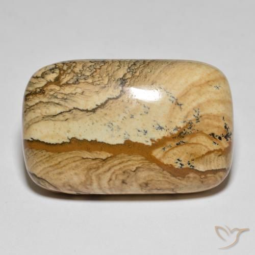 62.57ct Naturel Multicolore Jaspe, Coussin, Opaque