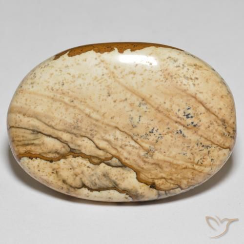 51.55ct Naturel Multicolore Jaspe, ovale, Opaque
