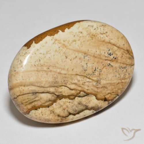 Jaspe Multicolore naturelle ovale, 51.55 ct, Opaque
