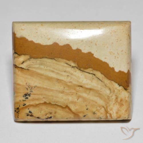 42.90ct Naturel Multicolore Jaspe, Baquette, Opaque