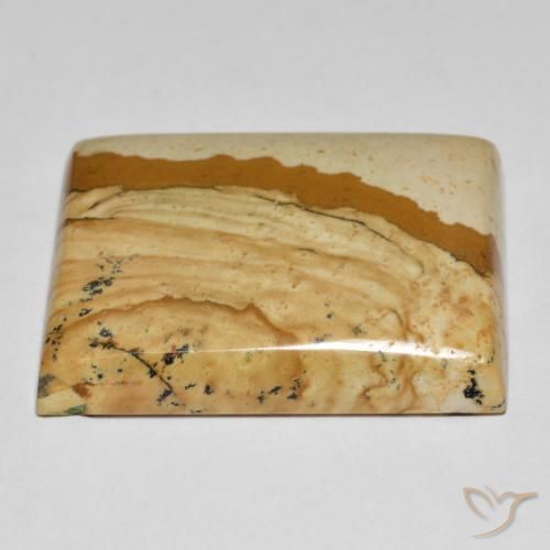 Jaspe Multicolore naturelle Baquette, 42.90 ct, Opaque