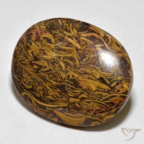 Jaspe Multicolore naturelle ovale, 57.24 ct, Opaque