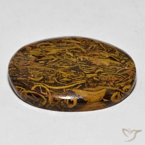 Jaspe Multicolore naturelle ovale, 57.24 ct, Opaque