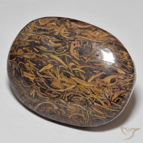 Jaspe Multicolore naturelle ovale, 92.62 ct, Opaque