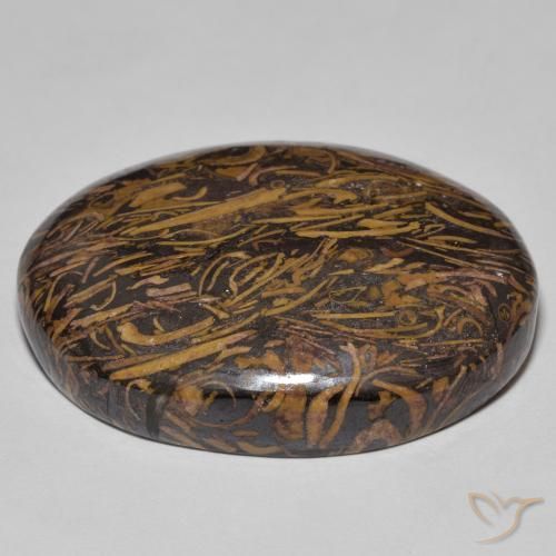 Jaspe Multicolore naturelle ovale, 58.09 ct, Opaque