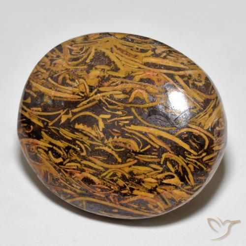 Jaspe Multicolore naturelle ovale, 46.21 ct, Opaque