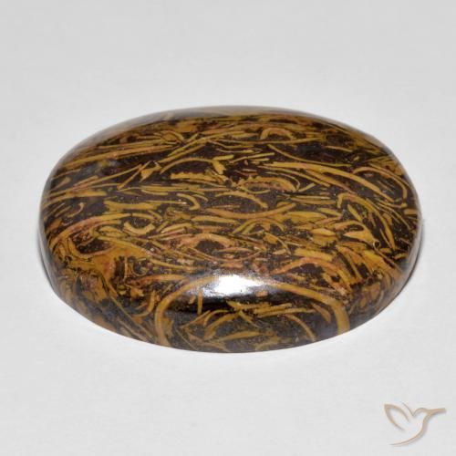 Jaspe Multicolore naturelle ovale, 46.21 ct, Opaque