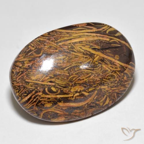 Jaspe Multicolore naturelle ovale, 50.12 ct, Opaque