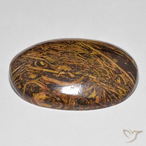 Jaspe Multicolore naturelle ovale, 50.12 ct, Opaque