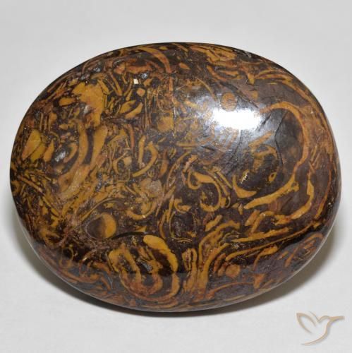 87.67ct Naturel Multicolore Jaspe, ovale, Opaque