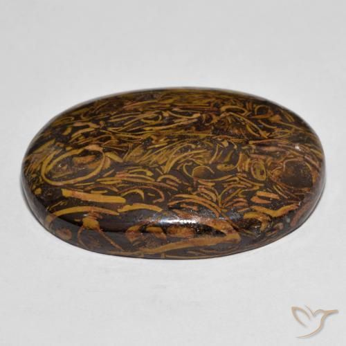 Jaspe Multicolore naturelle ovale, 76.80 ct, Opaque