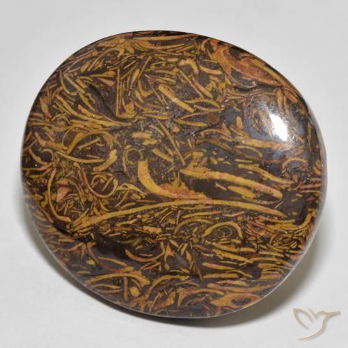 77.23ct Naturel Multicolore Jaspe, ovale, Opaque, Photo A