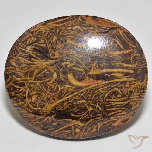 Jaspe Multicolore naturelle ovale, 77.23 ct, Opaque