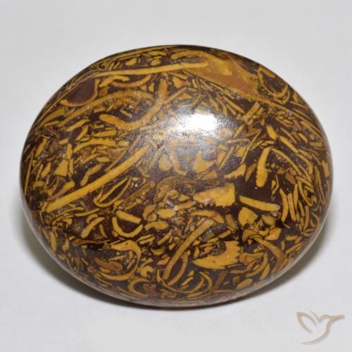 Jaspe Multicolore naturelle ovale, 66.56 ct, Opaque