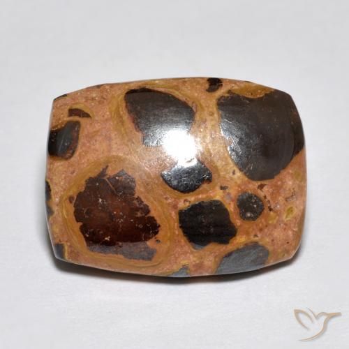 Jaspe Multicolore naturelle Coussin, 9.85 ct, Opaque