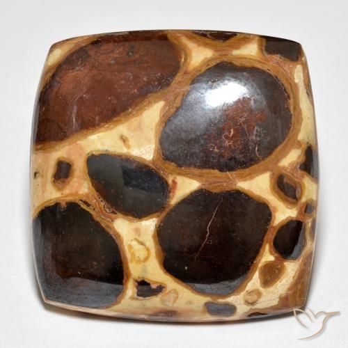 27.48ct Naturel Multicolore Jaspe, Coussin, Opaque