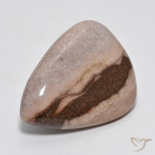 Jaspe Multicolore naturelle En forme de poire, 9.81 ct, Opaque