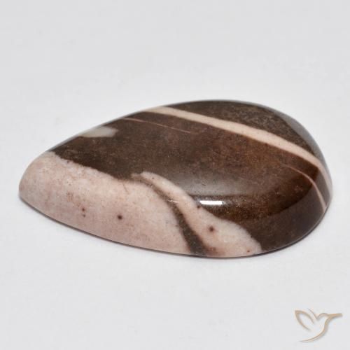 Jaspe Multicolore naturelle En forme de poire, 17.02 ct, Opaque