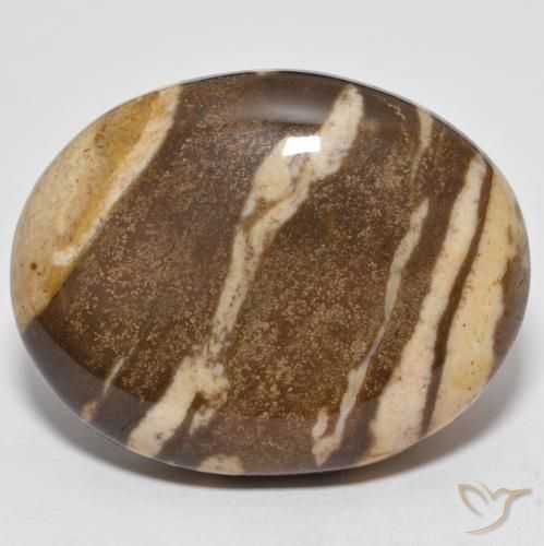 27.46ct Naturel Multicolore Jaspe, ovale, Opaque