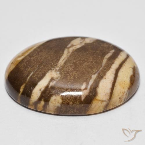 Jaspe Multicolore naturelle ovale, 27.46 ct, Opaque
