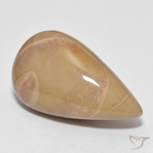 Jaspe Multicolore naturelle En forme de poire, 16.04 ct, Opaque