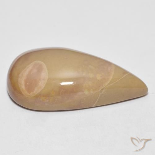Jaspe Multicolore naturelle En forme de poire, 16.04 ct, Opaque