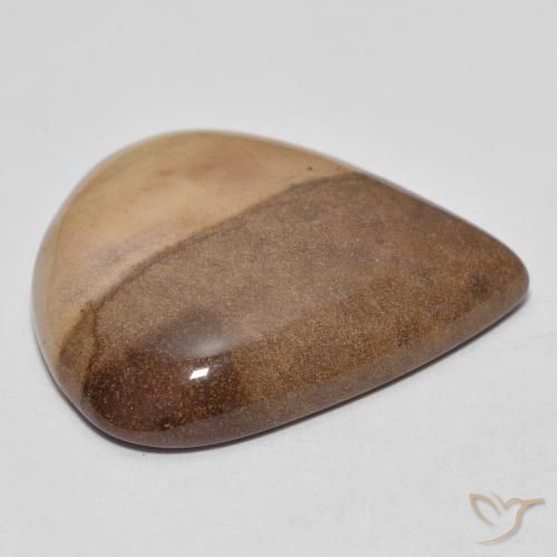 Jaspe Multicolore naturelle En forme de poire, 19.98 ct, Opaque