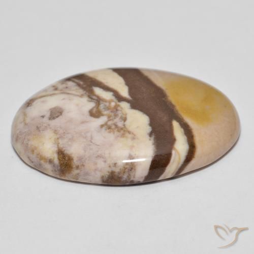 Jaspe Multicolore naturelle ovale, 25.71 ct, Opaque