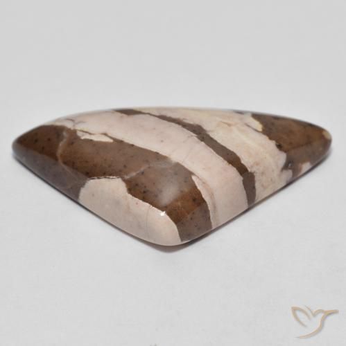 Jaspe Multicolore naturelle Trillion, 14.98 ct, Opaque
