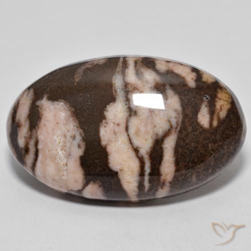 25.70ct Naturel Multicolore Jaspe, ovale, Opaque