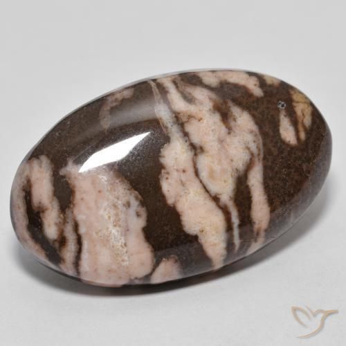 Jaspe Multicolore naturelle ovale, 25.70 ct, Opaque