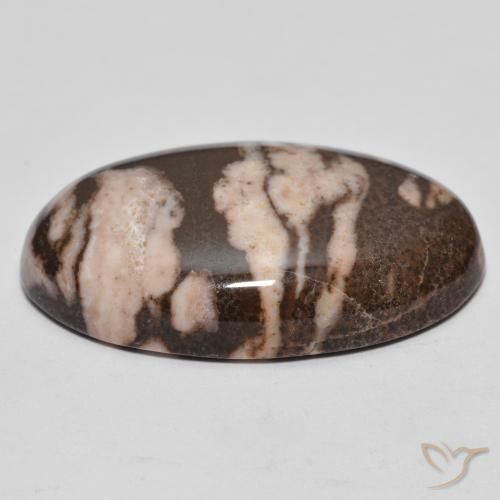 Jaspe Multicolore naturelle ovale, 25.70 ct, Opaque