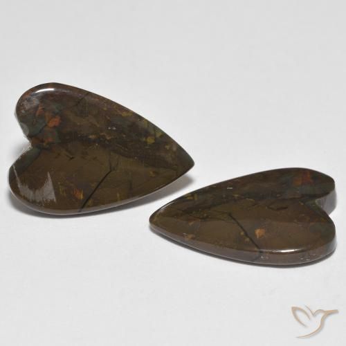 Shop natural 10.95ct Multicolore Jaspe gems, Cœur, from Indonésie at GemSelect. In stock, global shipping!