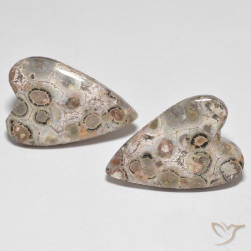 Shop natural 16.26ct Multicolore Jaspe gems, Cœur, from Indonésie at GemSelect. In stock, global shipping!