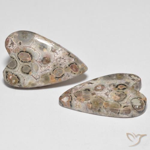 Shop natural 16.26ct Multicolore Jaspe gems, Cœur, from Indonésie at GemSelect. In stock, global shipping!