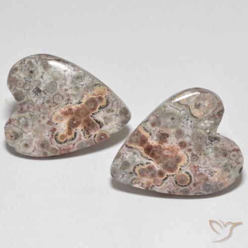 Shop natural 22.13ct Multicolore Jaspe gems, Cœur, from Indonésie at GemSelect. In stock, global shipping!