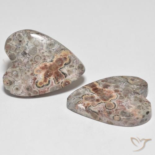 Shop natural 22.13ct Multicolore Jaspe gems, Cœur, from Indonésie at GemSelect. In stock, global shipping!