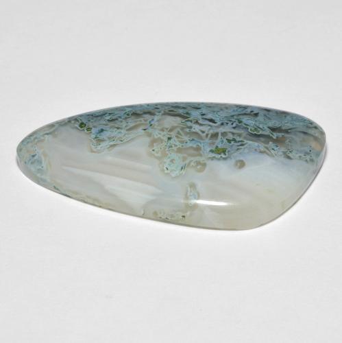 Jaspe multicolore naturelle forme fantaisie, 28,82 ct, translucide