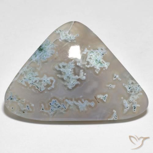 33.55ct Naturel Multicolore Jaspe, Trillion, Translucide