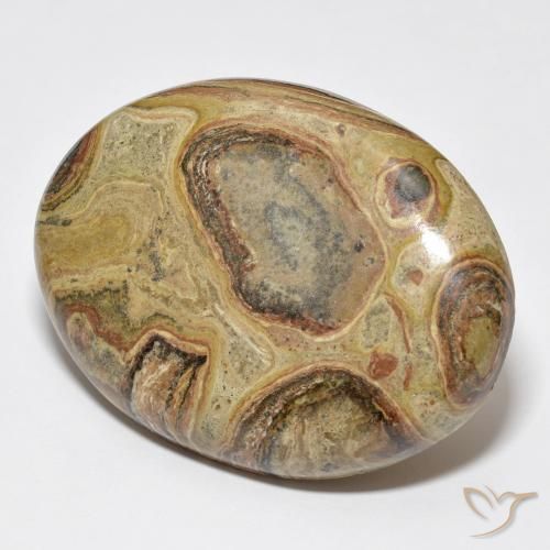 79.04ct Naturel Multicolore Jaspe, ovale, Opaque