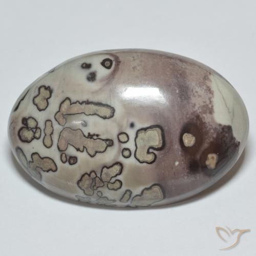 37.10ct Naturel Multicolore Jaspe, ovale, Opaque