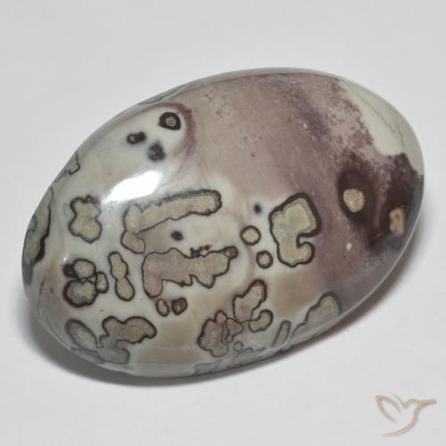Jaspe Multicolore naturelle ovale, 37.10 ct, Opaque