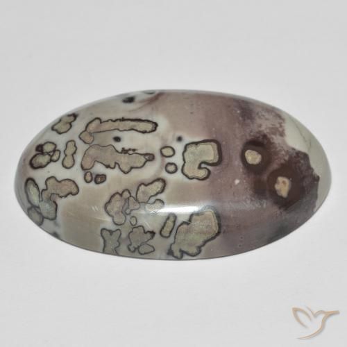 Jaspe Multicolore naturelle ovale, 37.10 ct, Opaque