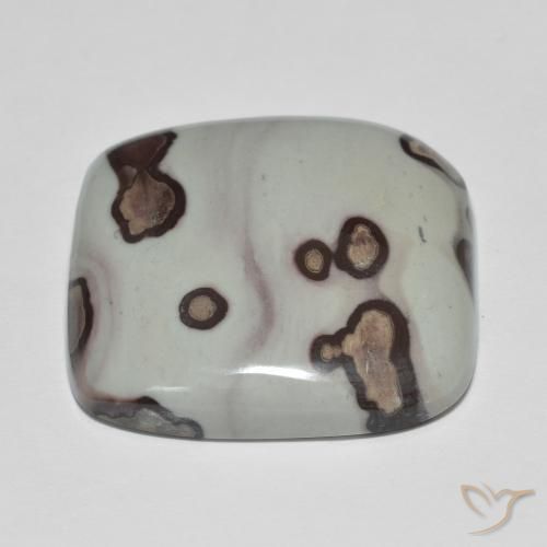 Jaspe Multicolore naturelle Coussin, 29.21 ct, Opaque
