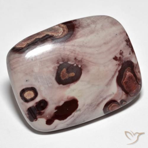 42.63ct Naturel Multicolore Jaspe, Coussin, Opaque