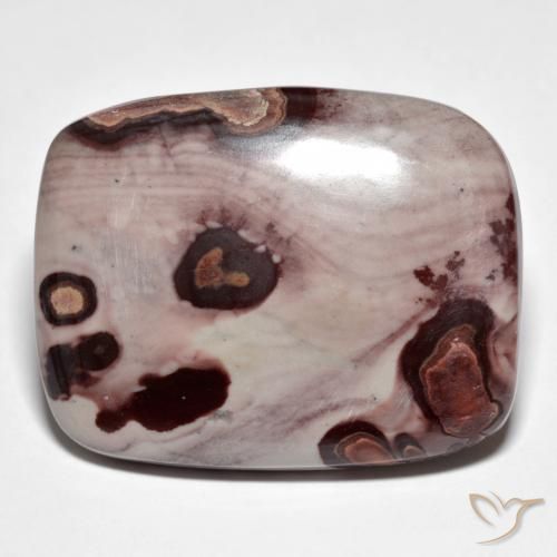 Jaspe Multicolore naturelle Coussin, 42.63 ct, Opaque