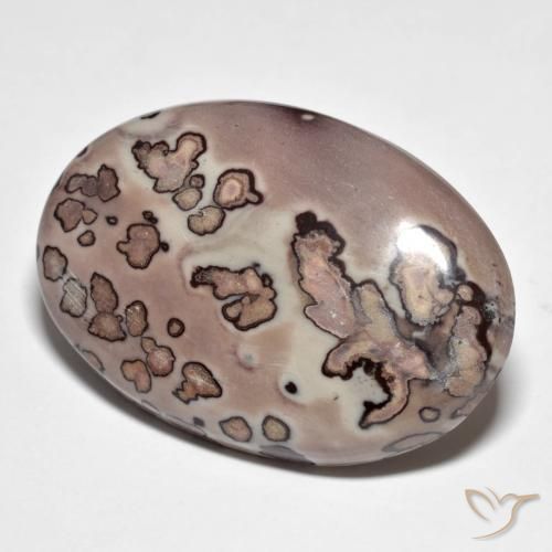 44.30ct Naturel Multicolore Jaspe, ovale, Opaque