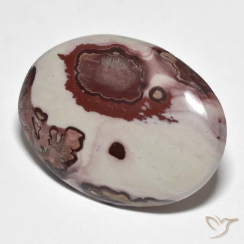 26.67ct Naturel Multicolore Jaspe, ovale, Opaque